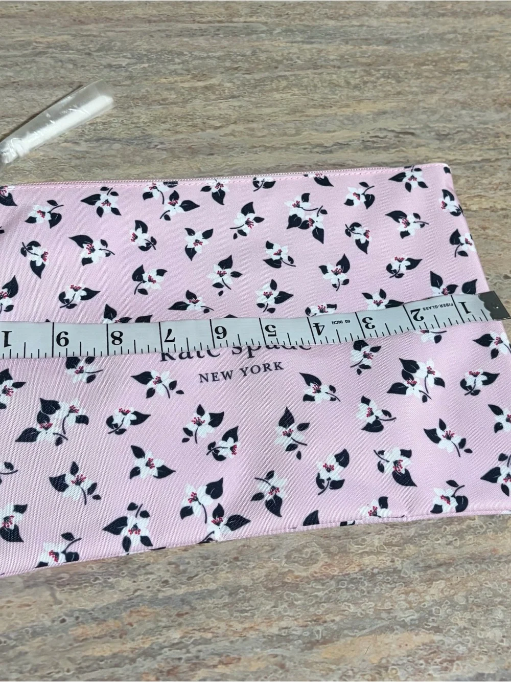 NWOT kate Spade ♠️ Pink Floral Zip Pouch